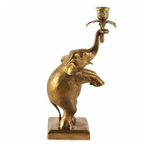 Подсвечник Слон на подставке G&C interiors TH/RS3269/ART H:28 W:13 D:9