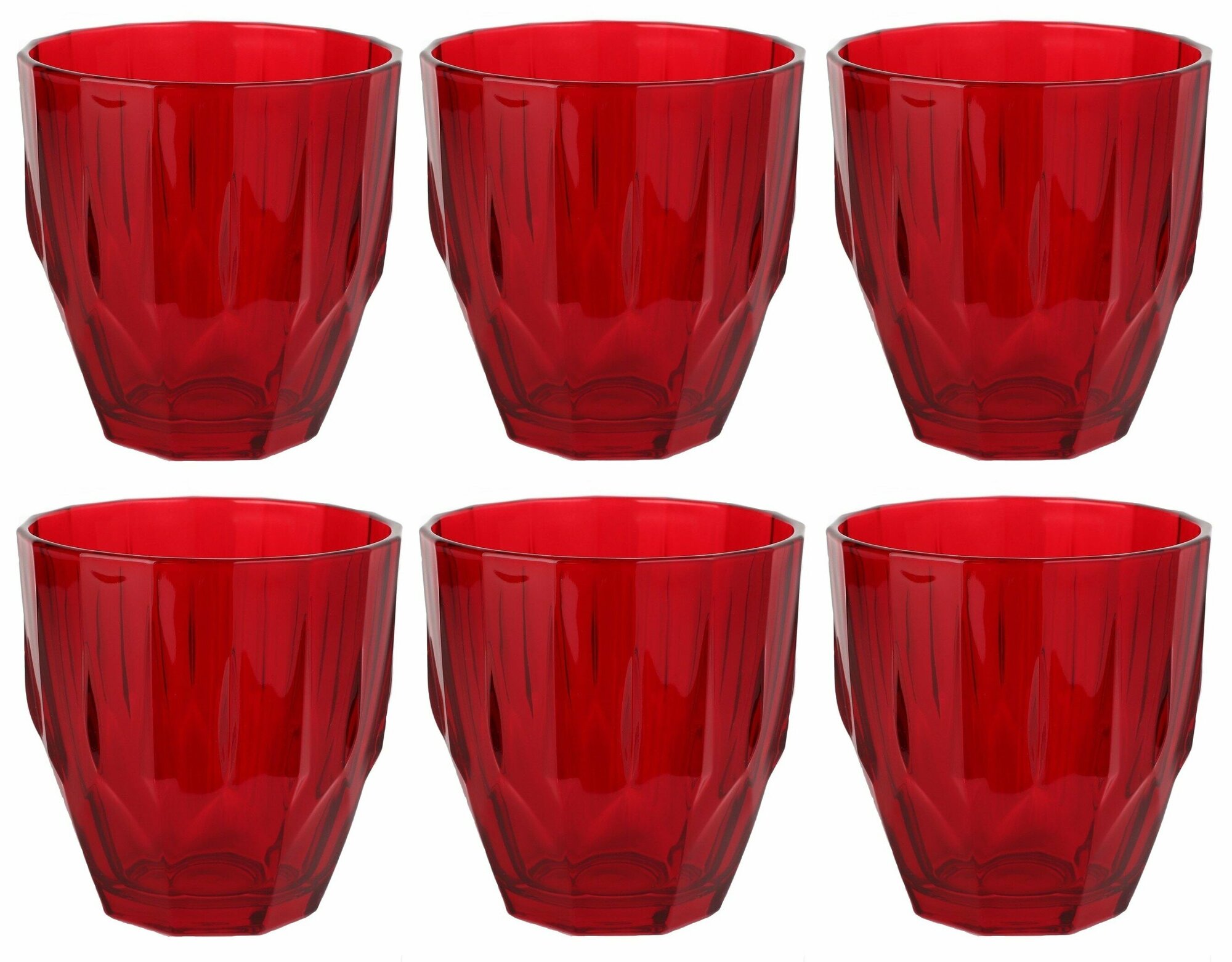 Набор стаканов 6шт 275мл h-8,7см/d-8,5см