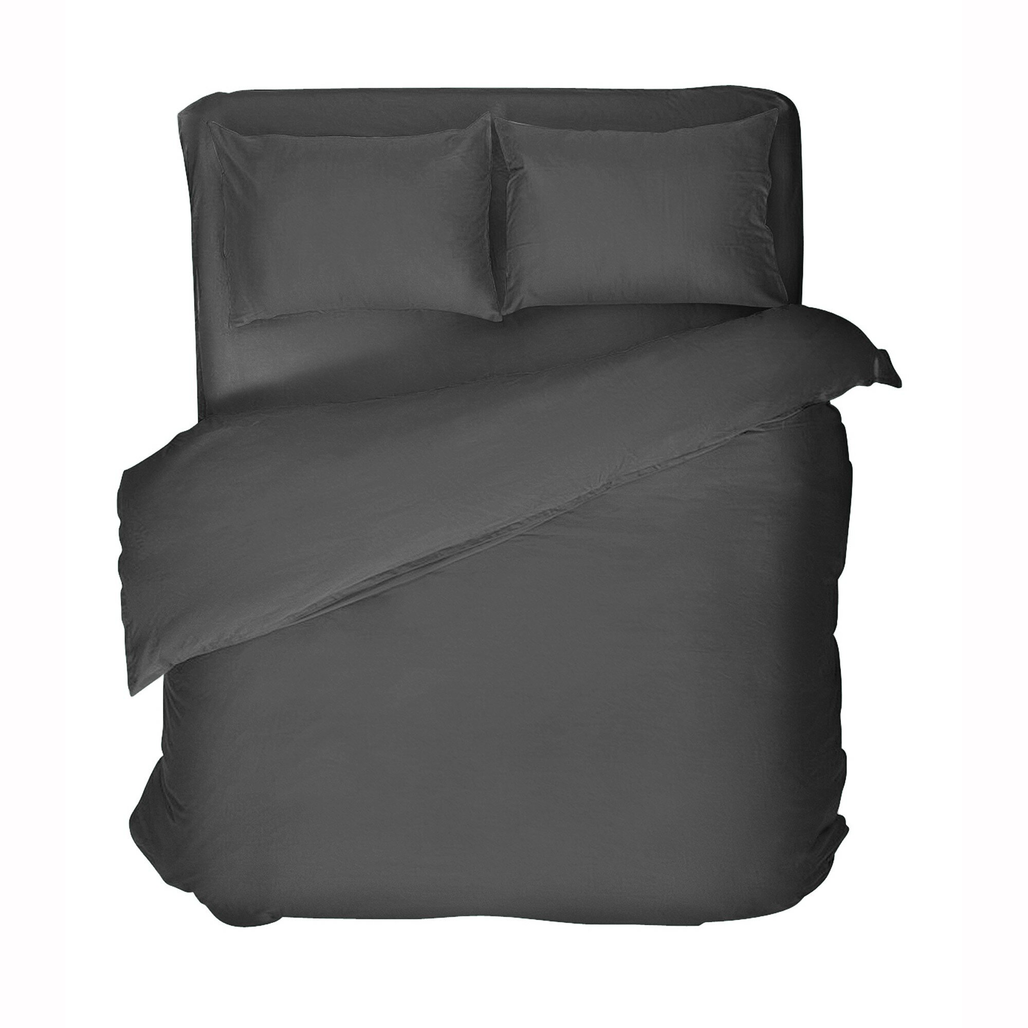 Постельное белье Nessi цвет: графитовый (1,5 спал.) Verossa - фото №2