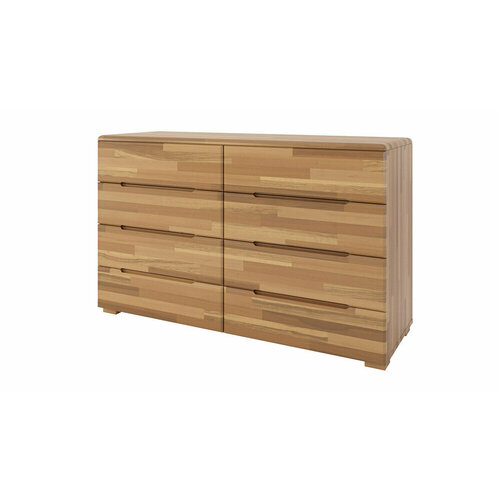 Комод Дримлайн Мальмо (широкий) бук-орех светлый 140х50х86