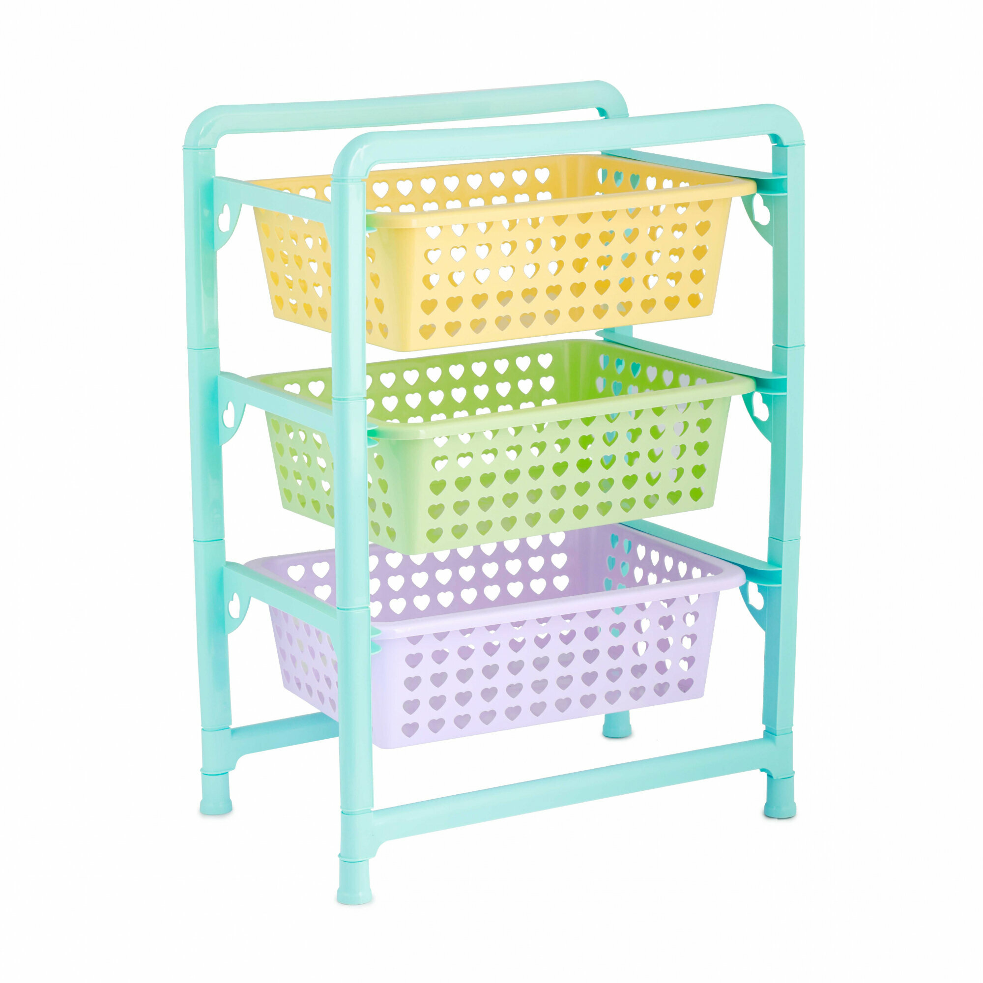 фото Этажерка 3-х секционная для игрушек 450*310*640 мм