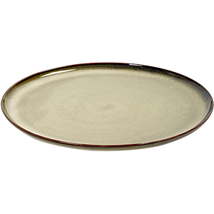 Тарелка; керамика; D=260, H=11мм; бежев, коричнев, Serax, QGY - B5116161