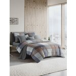 Комплект постельного белья, бязь, 2 спальный с европростыней нав. 70х70, , Guten Morgen, серый - изображение