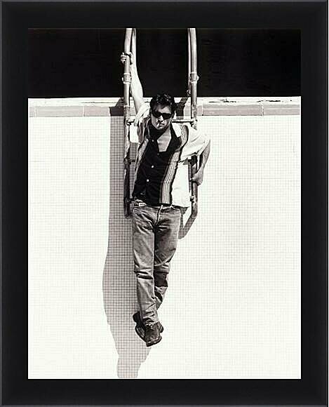 Плакат постер на бумаге Johnny Depp-Джонни Депп. Размер 21 х 30 см