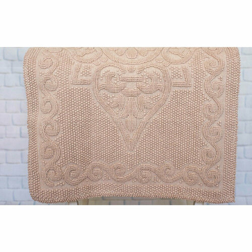 Gelin home Коврик для ванной Diamond цвет: бежевый (60х100 см)