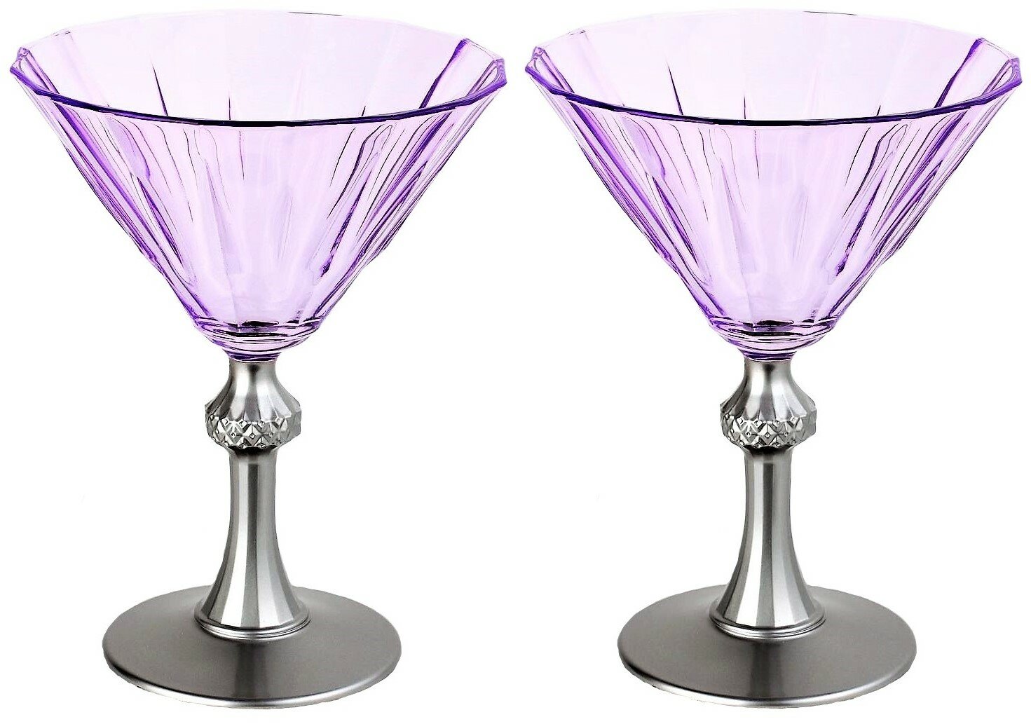 Набор креманок 2шт 238мл h-15см/d-11,7см