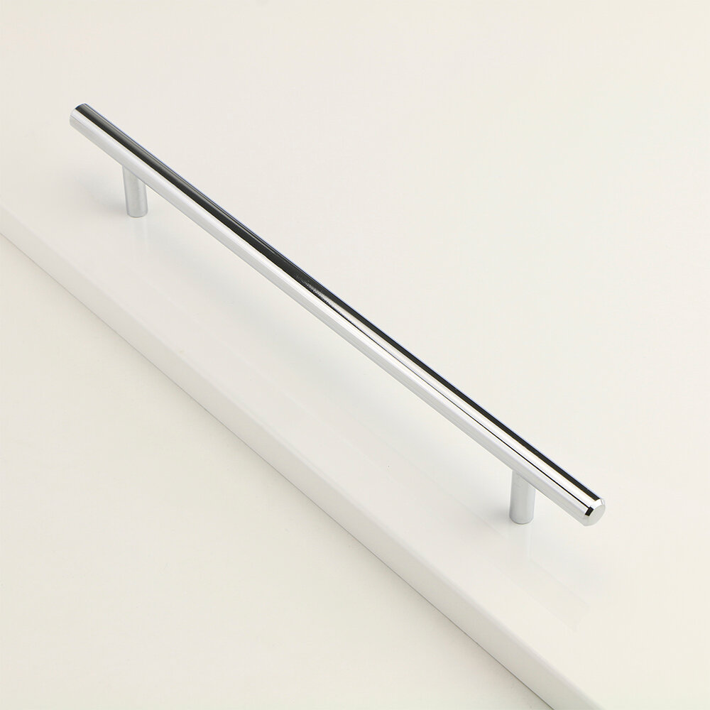 Ручка-рейлинг мебельная R-3010 C=160 мм хром - фотография № 4