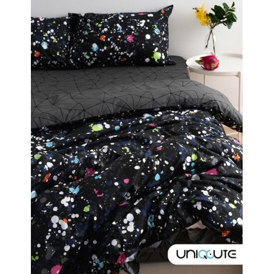 Полутораспальный комплект постельного белья Uniqcute поплин 50х70 70261/1