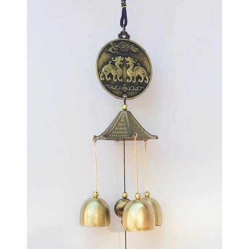 Подвеска Фен-Шуй Музыка ветра Финансовая защита и благополучие ФМВ-006