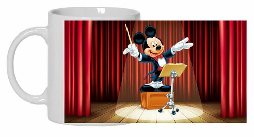 Кружка Mickey Mouse, Микки Маус №17, Кружка хамелеон