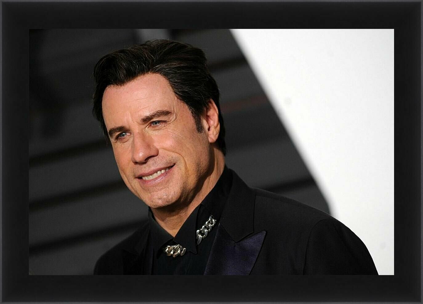 Плакат постер на бумаге Джон Траволта. John Travolta. Размер 30 х 42 см