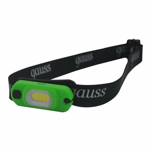 фото Фонарь налобный gauss gfl408 3w 150lm li-ion 300mah led 1/12/72