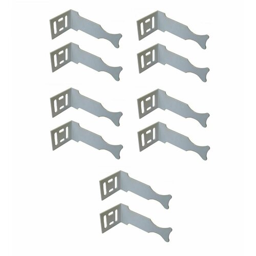 Кронштейн для радиатора угловой универсальный 10 шт 637₽