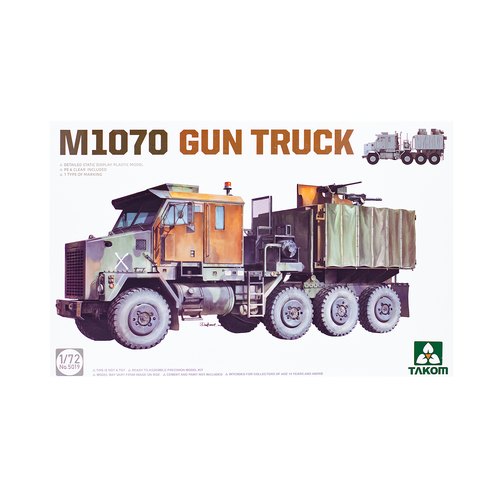 5019 Takom Американский тягач M1070 Gun Truck (1:72)