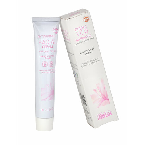 Крем для лица против морщин, Anti-wrinkle face cream,50 ml, Argital, Италия.