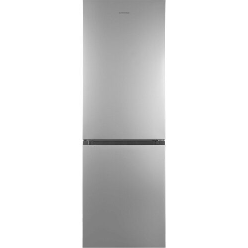 Холодильник SunWind SCC373 серебристый холодильник sunwind scc373 2 хкамерн белый двухкамерный