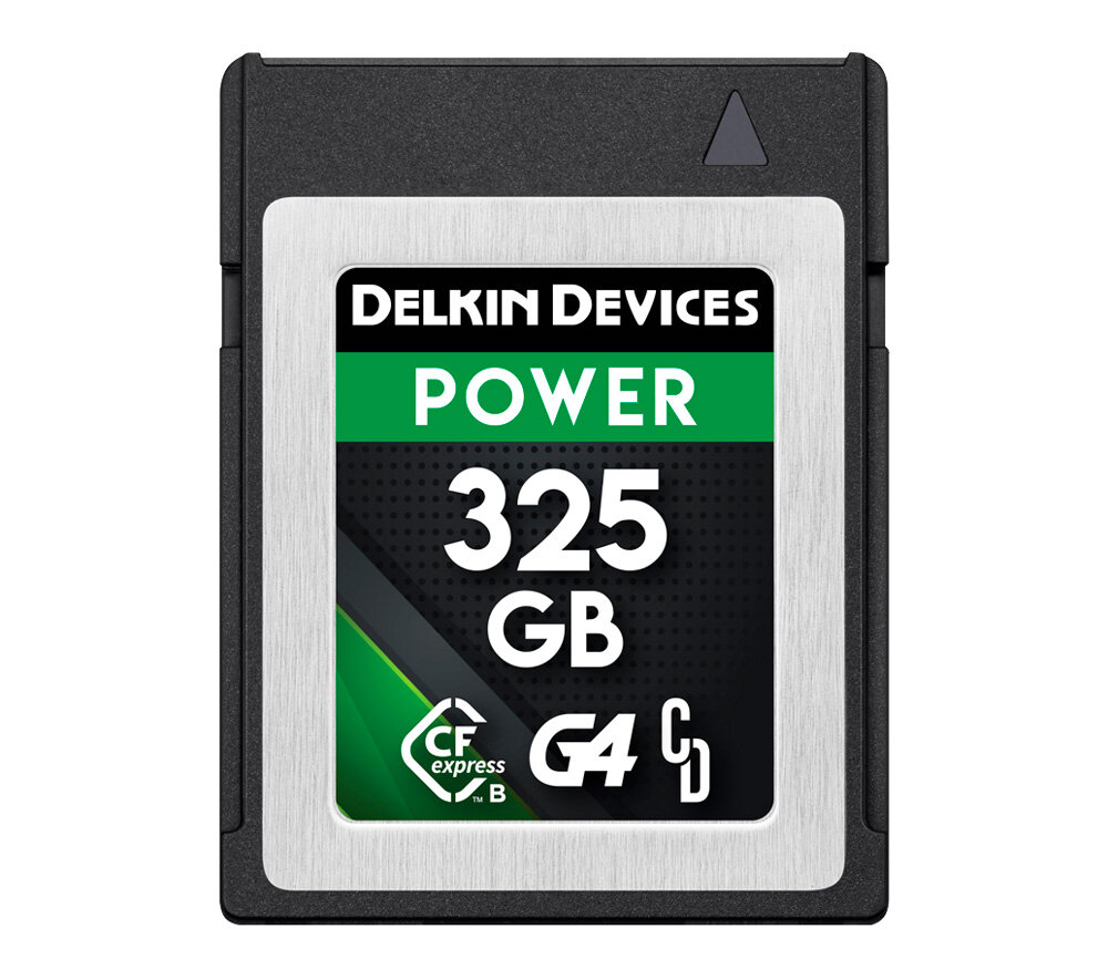 Карта памяти Delkin Devices CFexpress Type B 325GB Power G4