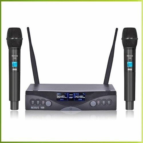 REXUS 100 - вокальная радиосистема UHF ветрозащита антироллеры 940000₽