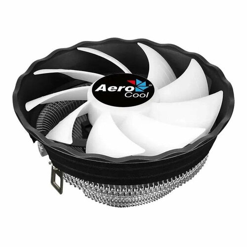 Комплект 2 штук, Кулер Aerocool Air Frost Plus 110W FRGB 3-Pin Intel 115x/775/1200/1700 вентилятор для корпуса aerocool frost 14 frgb molex 3p