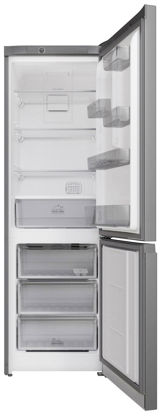 Холодильник HOTPOINT-ARISTON HT 4180 S серебристый (FNF) - фотография № 2