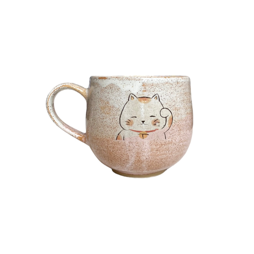 Кружка ручной работы «Котик»