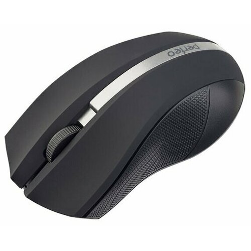 Мышь Perfeo Vertex Беспроводная USB BlackSilver 166200₽