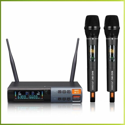 Madmic URX9900 - профессиональная вокальная радиосистема кейс для храненияпереноски 1770000₽