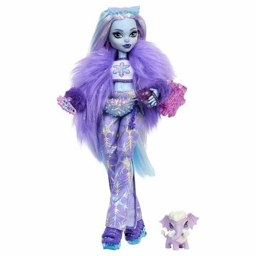 Monster High Doll, Abbey Bominable Yeti Fashion Doll With Accessories - Кукла Монстер Хай Эбби Боминэйбл с аксессуарами HNF64