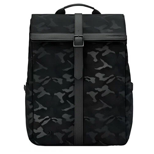 рюкзак xiaomi 90 points grinder oxford casual backpack черный комуфляж Рюкзак 90 Points Grinder Oxford Casual Backpack камуфляжный черный