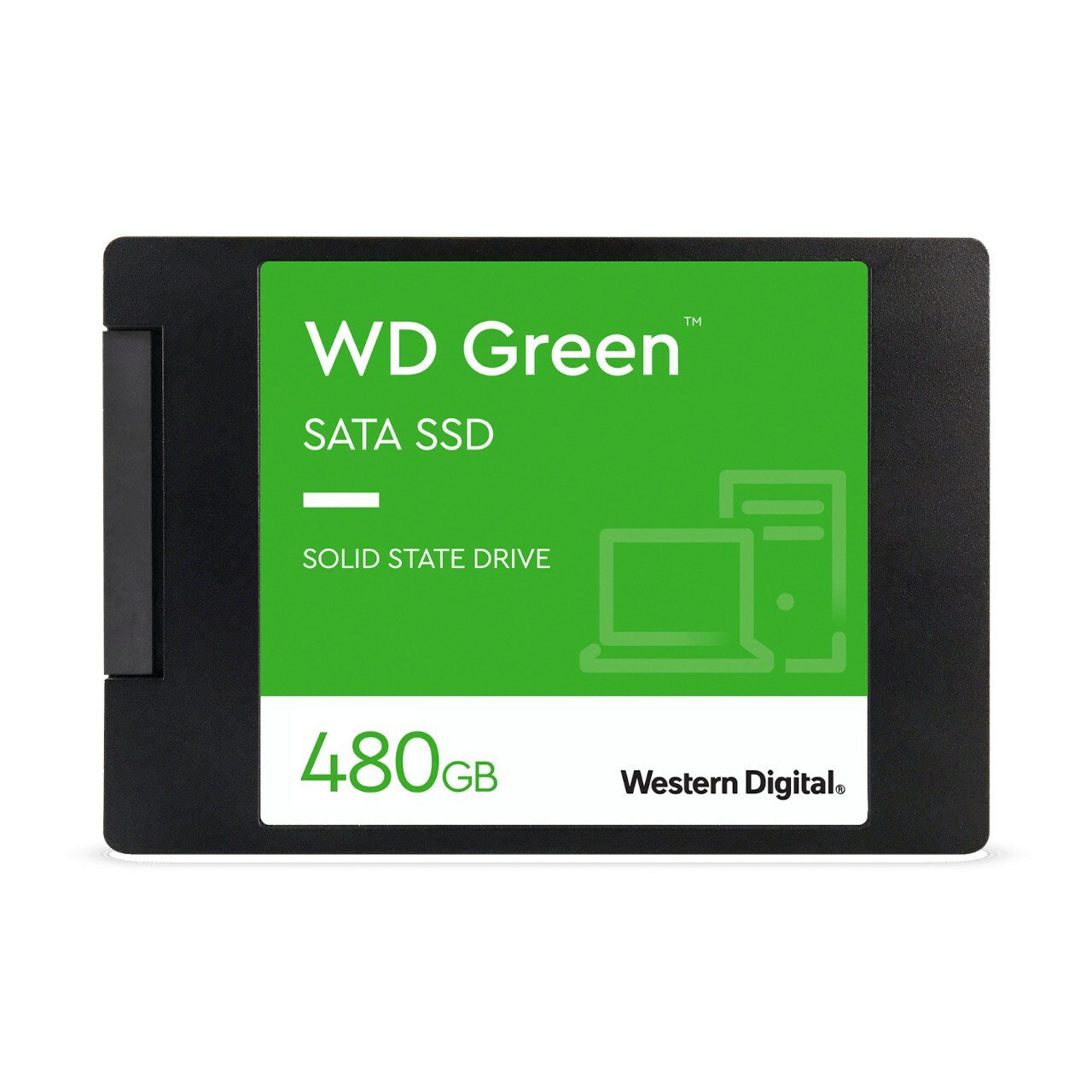 SSD 2.5" SATA 6Gb/s 480GB WD Green Client SSD (WDS480G3G0A) TLC