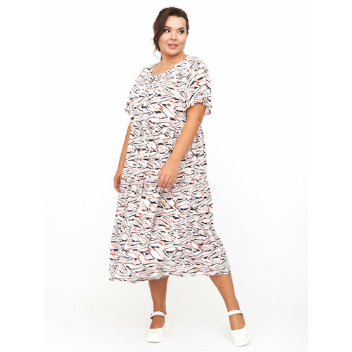 фото Платье artessa, размер 56-58, серый