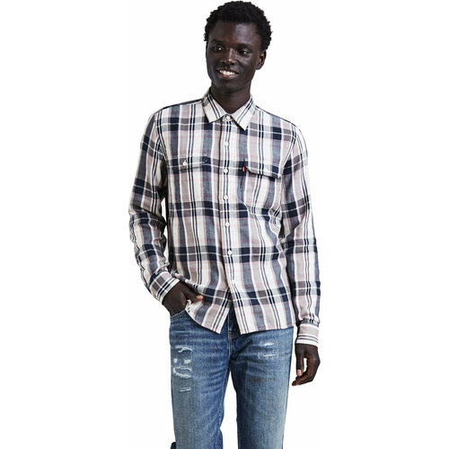 фото Рубашка levi's, размер s, синий