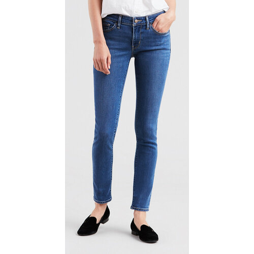 фото Джинсы скинни levi's, размер 25/30, синий