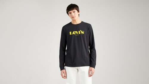 Лонгслив Levis, размер XS, черный