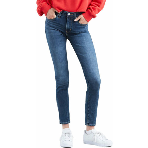 фото Джинсы скинни levi's, размер 25/30, синий