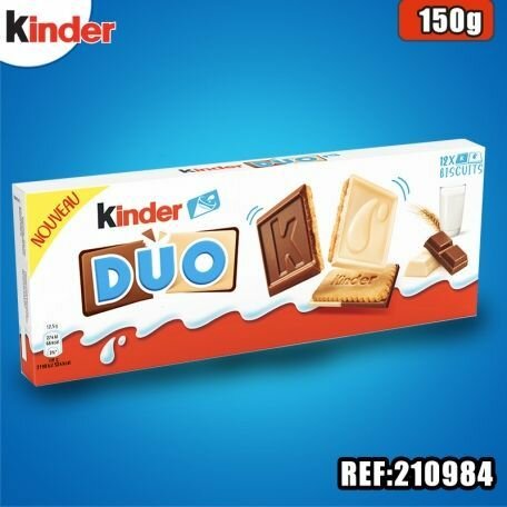 Печенье Киндер Дуо 150 г / Kinder Duo 150 g (Италия) - фотография № 2