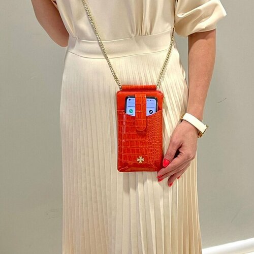 фото Сумка narvin, оранжевый narvin (vasheron)