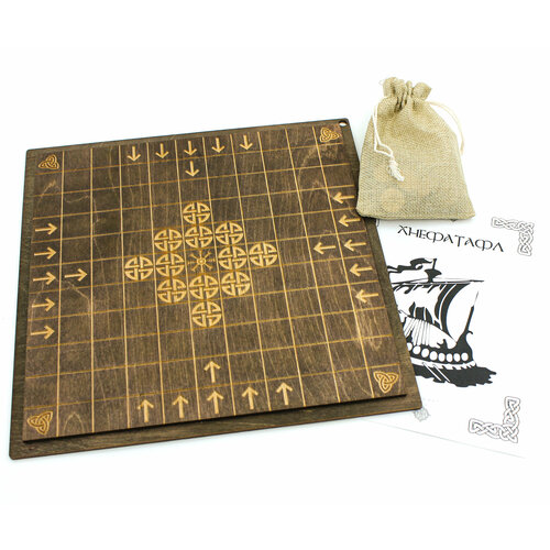 Настольная игра Хнефатафл тёмная