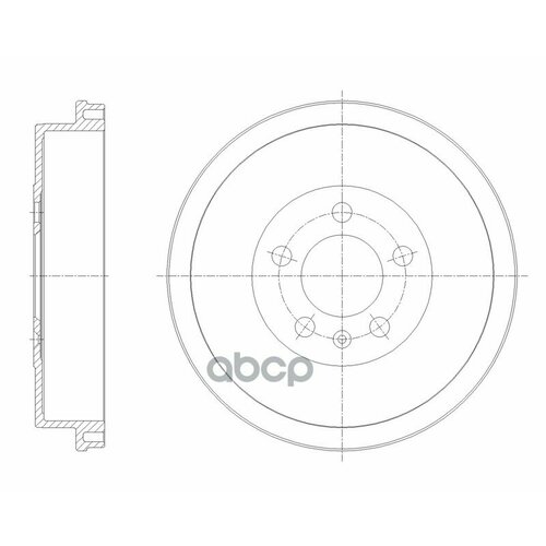 Барабан Тормозной G-Brake Gd-61002 G-BRAKE арт. GD61002