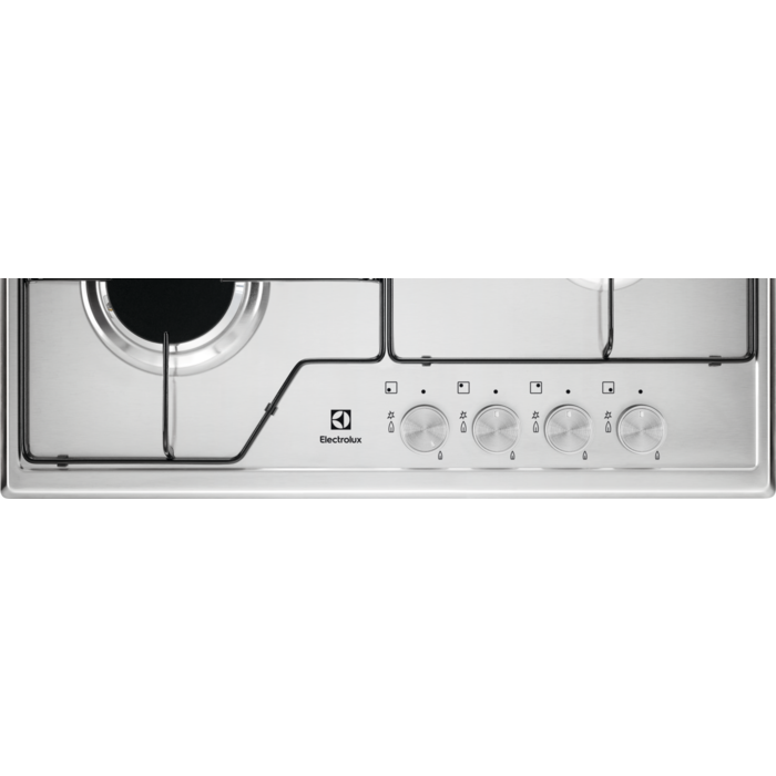 Газовая варочная поверхность Electrolux KGS6424SX нержавеющая сталь - фотография № 11