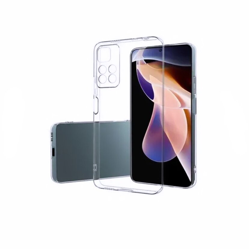 Чехол прозрачный для Xiaomi Redmi Note 11/11S — фото 1