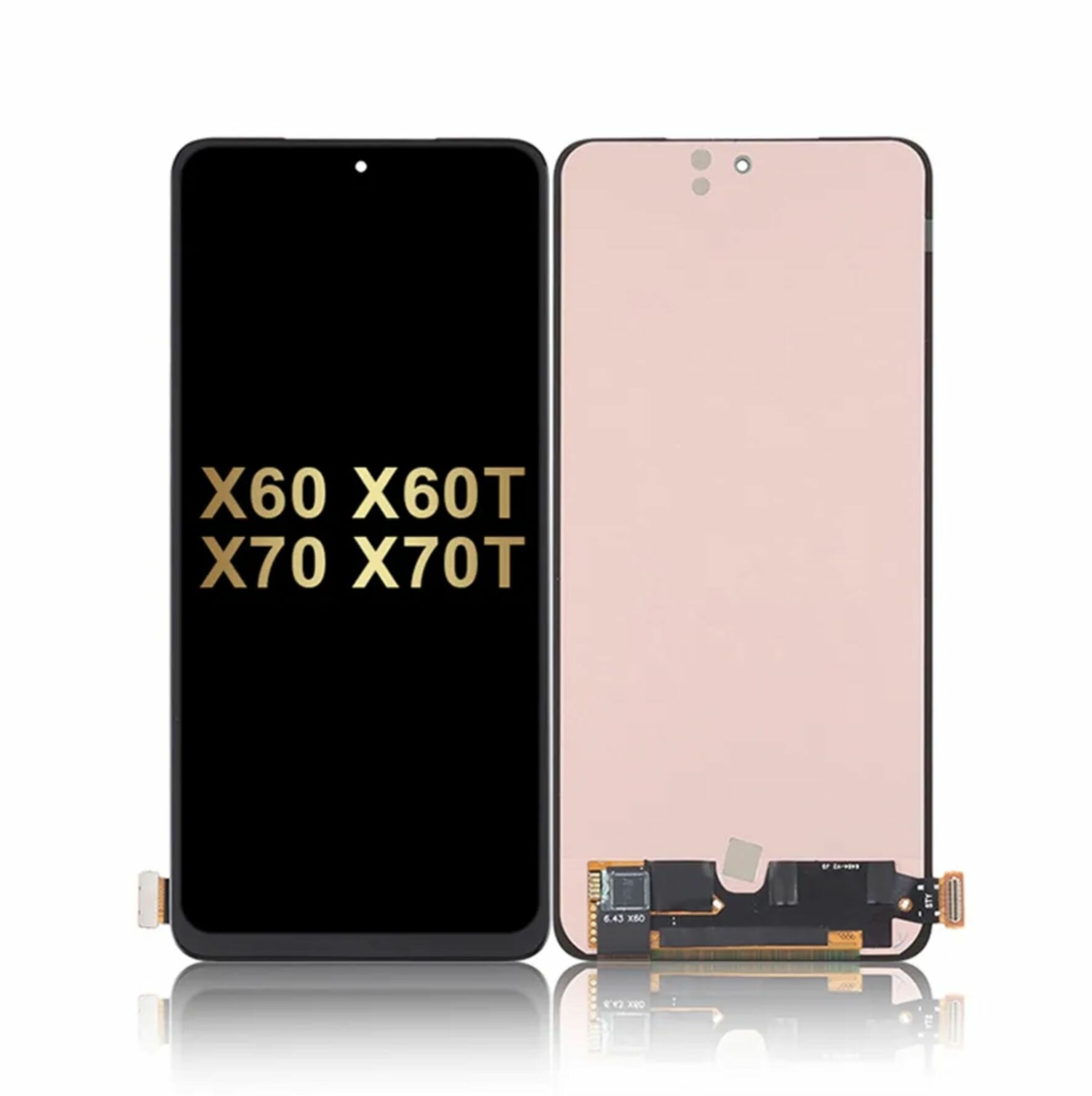 Дисплей (экран) для VIVO X50/ X60/ X60 Pro/ X60 Pro Plus/ X70 Оригинал Amoled