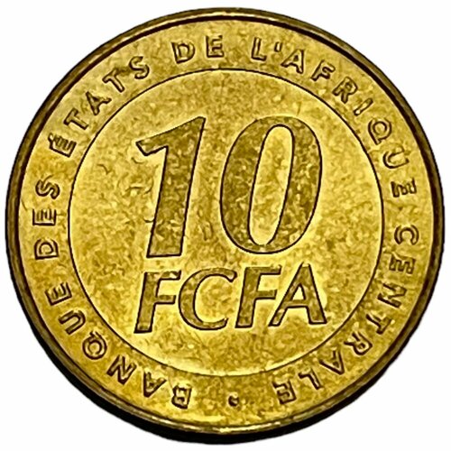 Центрально-Африканские Штаты 10 франков 2006 г. (2) экваториальные африканские штаты 50 франков 1961 г 2