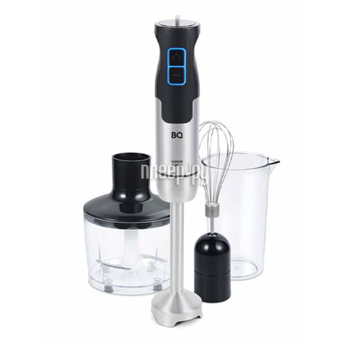 Погружной блендер BQ HB1234SS черныйсеребристый 265000₽