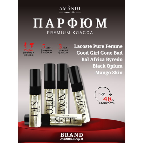 Парфюмерный набор селективный парфюм 5шт