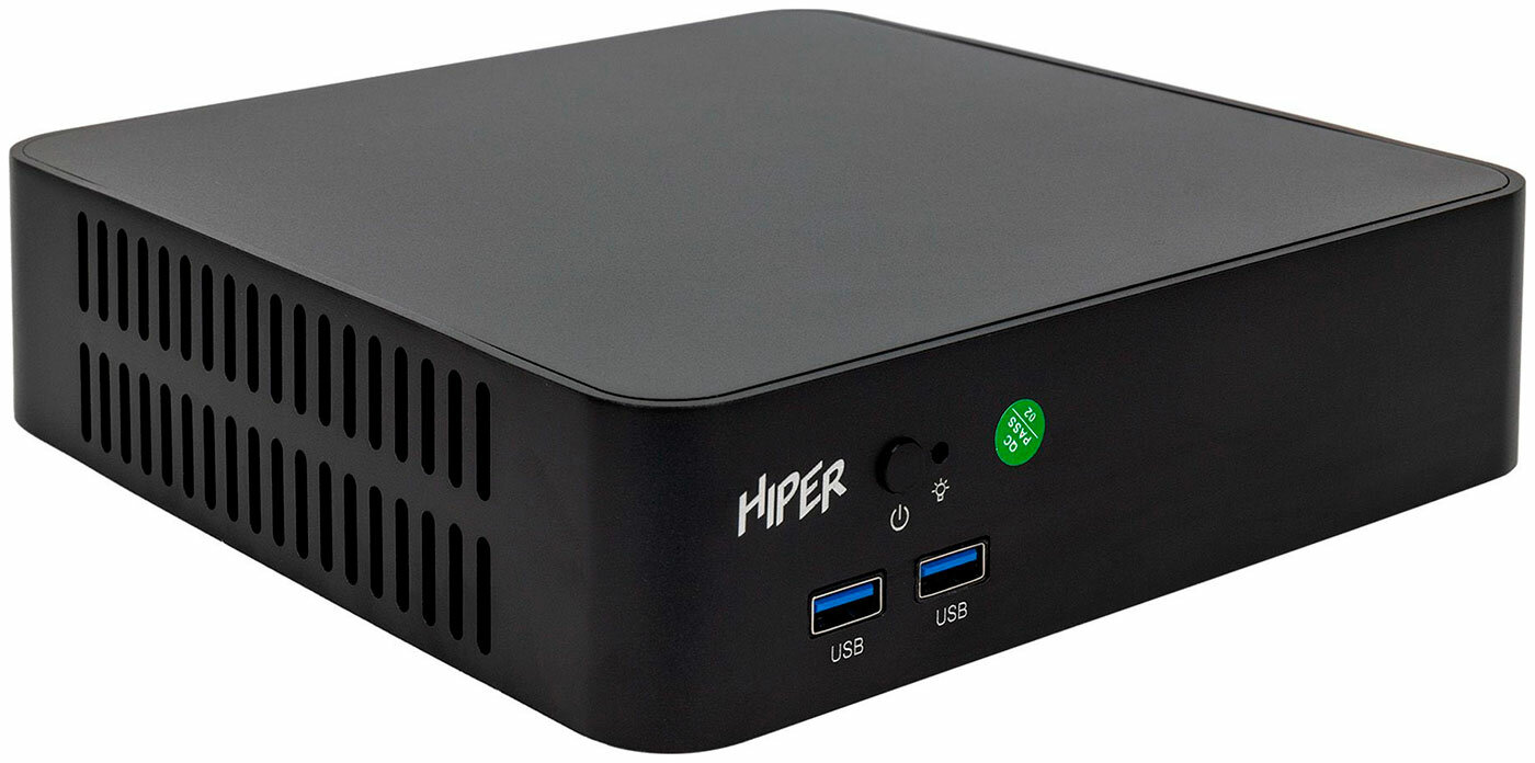 Неттоп Hiper ACTIVEBOX AS8, черный (I3121R8N2NSB)