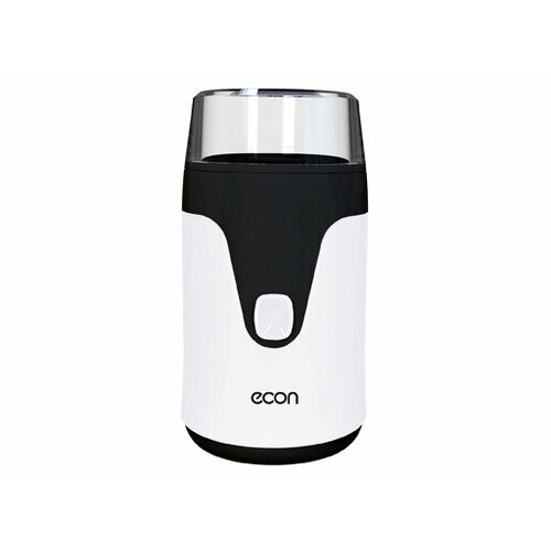 кофемолка econ eco 1510cg черный белый Кофемолка ECON ECO-1510CG мощность 150Вт, емкость контейнера для кофе - 60гр.