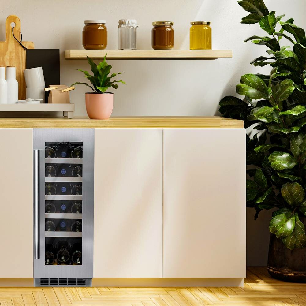Винный холодильник (шкаф) компрессорный MEYVEL MV18-KST1 - фотография № 5