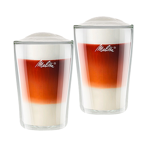 Пара стаканов MELITTA LATTE MACCHIATO 300 мл MEL6761118 с двойными стенками