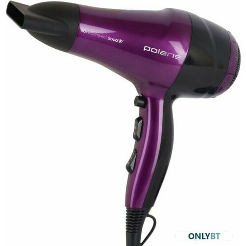 Фен POLARIS PHD 2077iфиолетовый и черный 391400₽